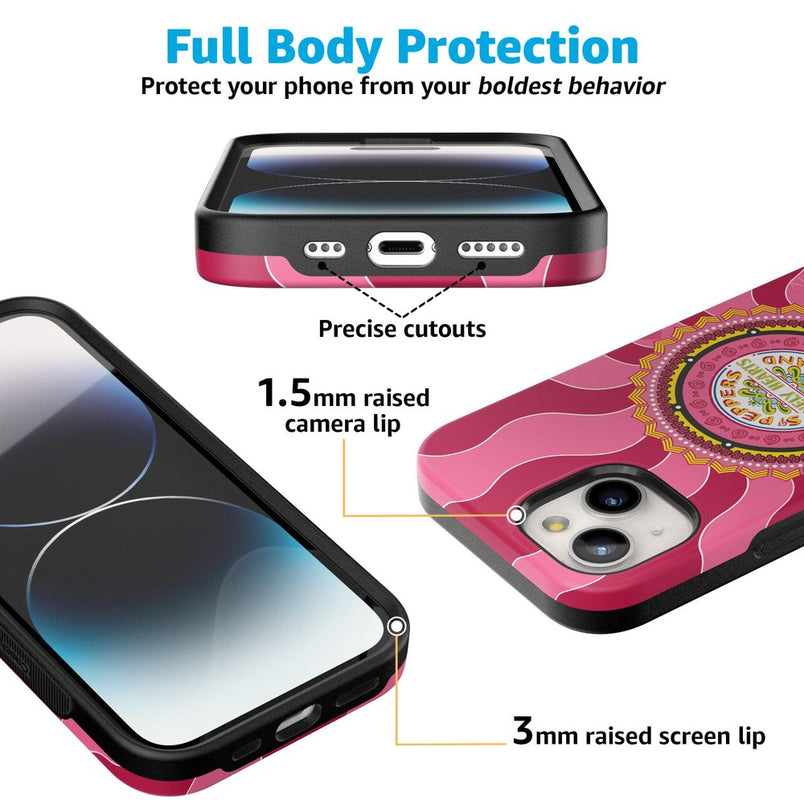 Lonely Hearts Club | The Beatles Sgt. Pepper's Case iPhone Case get.casely 