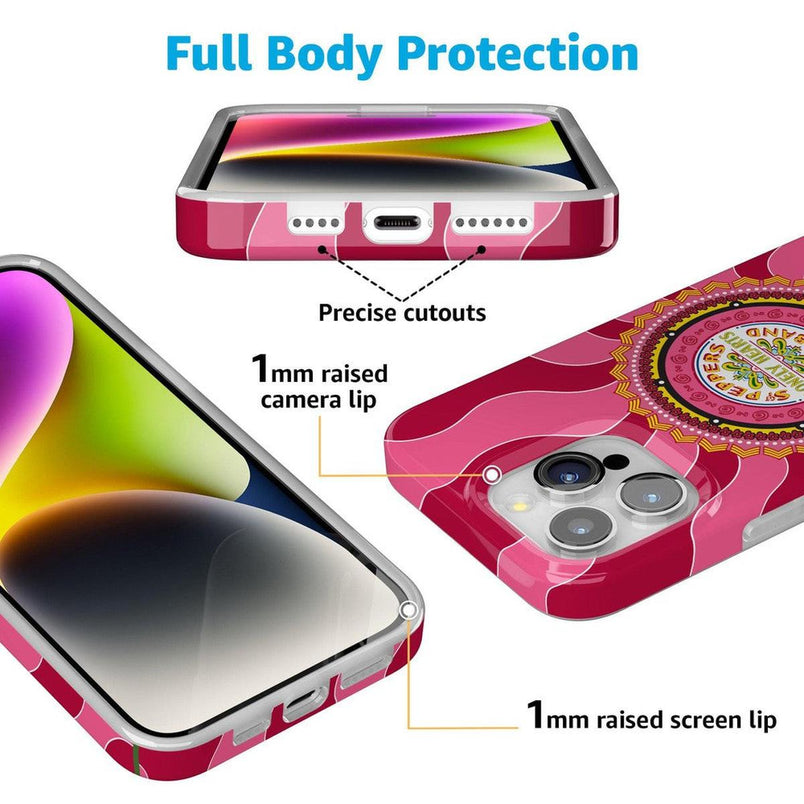 Lonely Hearts Club | The Beatles Sgt. Pepper's Case iPhone Case get.casely 