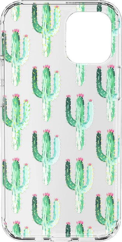 Lookin' Sharp | Cactus Patterned Clear Floral Case iPhone Case get.casely 