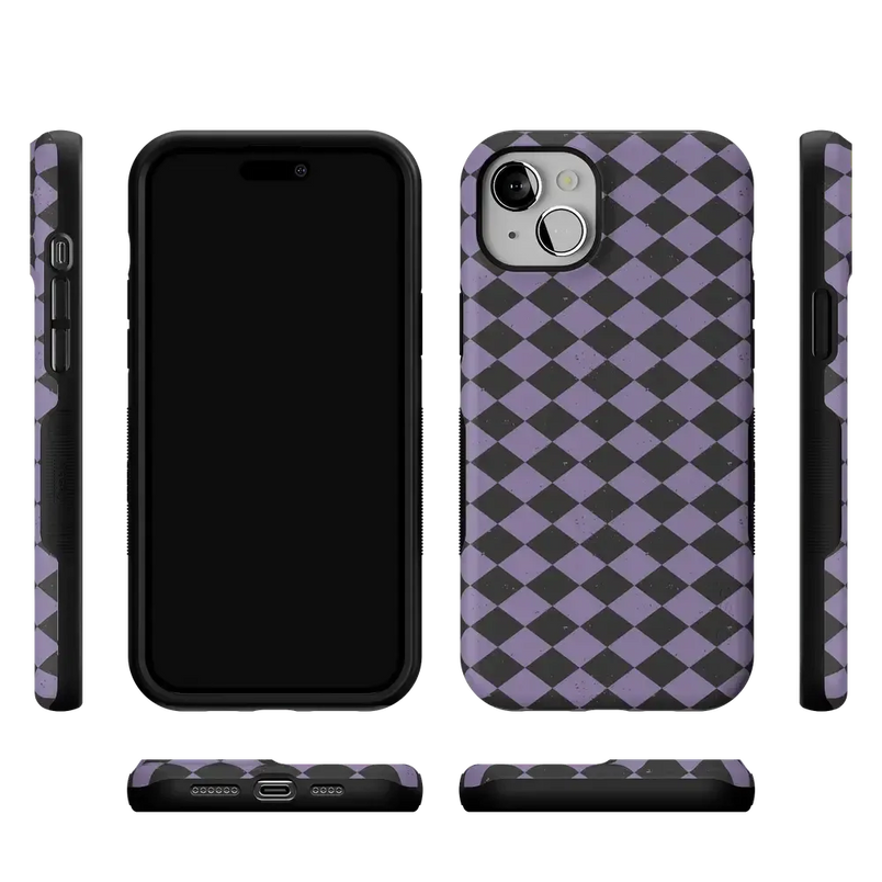 Midnight Hex | Purple Checkered Case