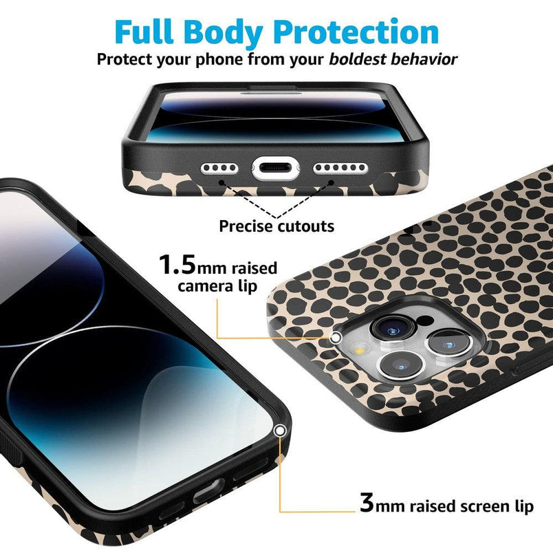 Lost in Spots | Cheetah Print Case iPhone Case get.casely 