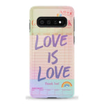 Love is Love | Guest Check Pride Case Phone Case Casetry Essential Galaxy S10