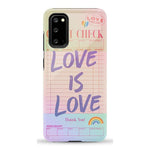 Love is Love | Guest Check Pride Case Phone Case Casetry Essential Galaxy S20