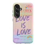 Love is Love | Guest Check Pride Case Phone Case Casetry Essential Galaxy S24