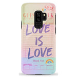 Love is Love | Guest Check Pride Case Phone Case Casetry Essential Galaxy S9 Plus