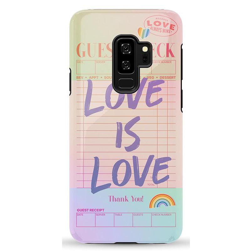 Love is Love | Guest Check Pride Case Phone Case Casetry Essential Galaxy S9 Plus