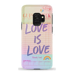 Love is Love | Guest Check Pride Case Phone Case Casetry Essential Galaxy S9