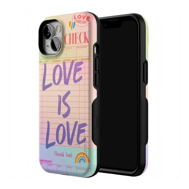Love is Love | Guest Check Pride Case Phone Case Casetry 