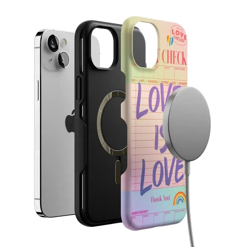Love is Love | Guest Check Pride Case Phone Case Casetry 