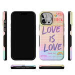Love is Love | Guest Check Pride Case Phone Case Casetry 