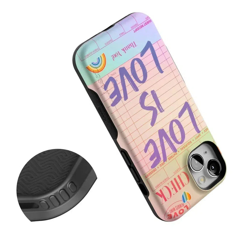 Love is Love | Guest Check Pride Case Phone Case Casetry 