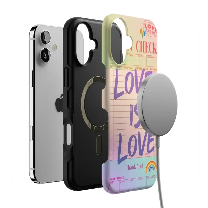 Love is Love | Guest Check Pride Case Phone Case Casetry 