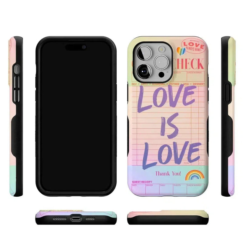 Love is Love | Guest Check Pride Case Phone Case Casetry 