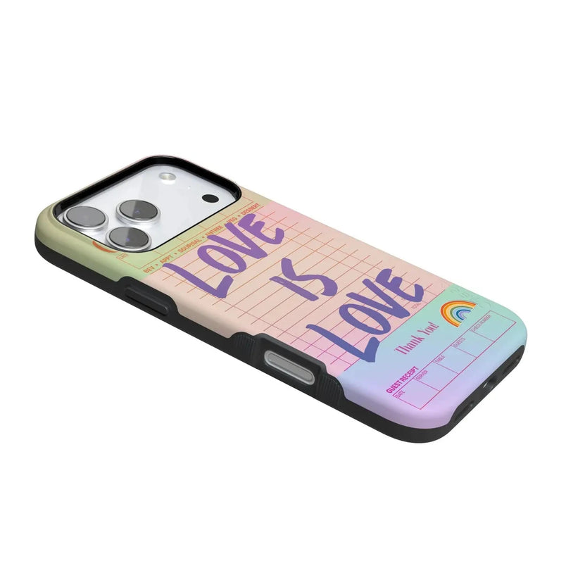 Love is Love | Guest Check Pride Case Phone Case Casetry 