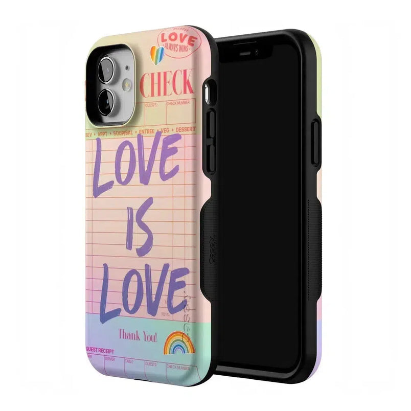 Love is Love | Guest Check Pride Case Phone Case Casetry 