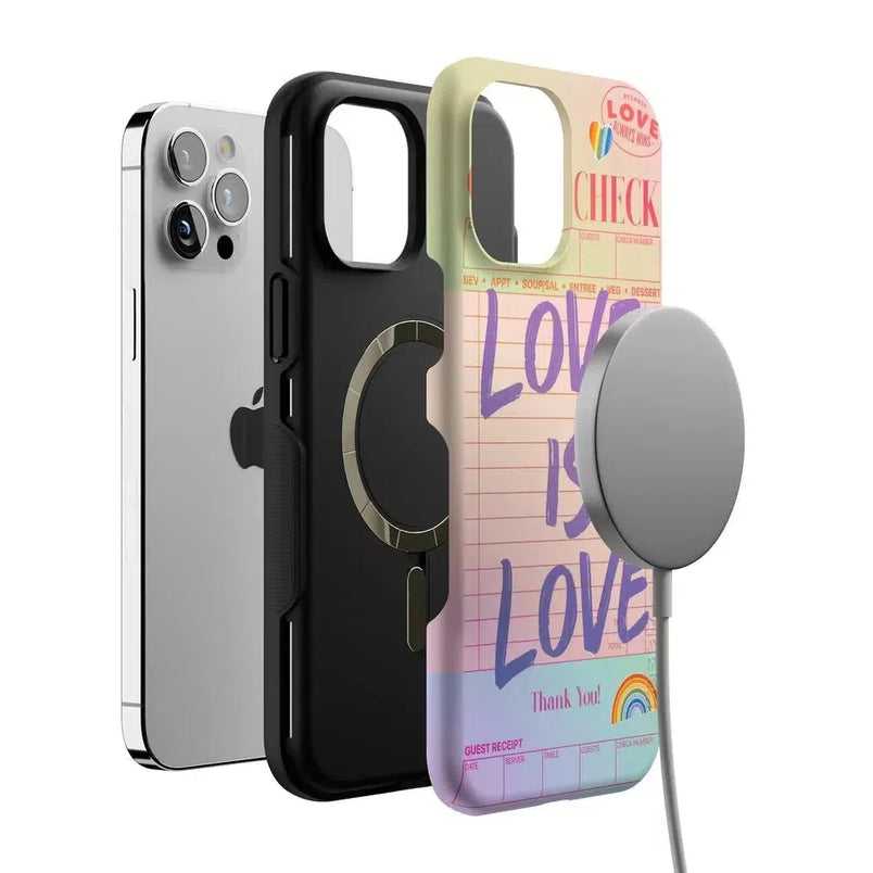 Love is Love | Guest Check Pride Case Phone Case Casetry 