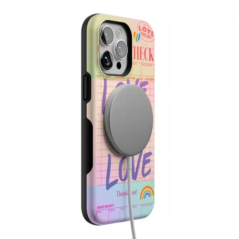 Love is Love | Guest Check Pride Case Phone Case Casetry 
