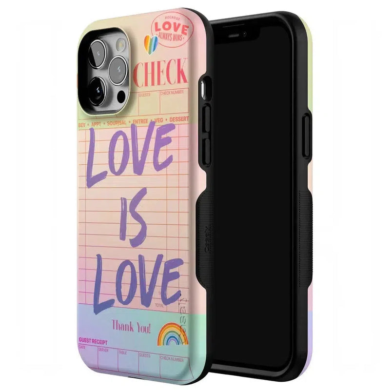 Love is Love | Guest Check Pride Case Phone Case Casetry 