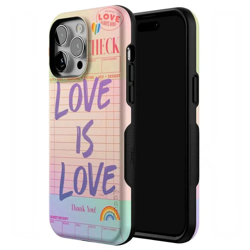 Love is Love | Guest Check Pride Case Phone Case Casetry 