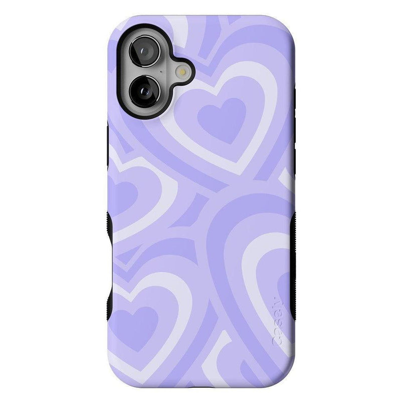 Love Song | Lavender Heart Case iPhone Case get.casely Bold + MagSafe® iPhone 16 