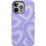 Love Song | Lavender Heart Case iPhone Case get.casely Bold + MagSafe® iPhone 15 Pro