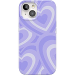 Love Song | Lavender Heart Case iPhone Case get.casely Classic + MagSafe® iPhone 15