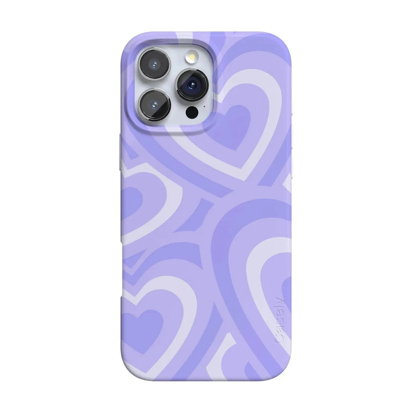 Love Song | Lavender Heart Case iPhone Case get.casely Classic + MagSafe® iPhone 16 Pro Max 
