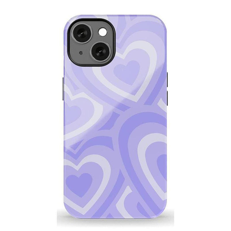 Love Song | Lavender Heart Case iPhone Case get.casely Essential + MagSafe® iPhone 13