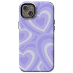 Love Song | Lavender Heart Case iPhone Case get.casely Essential + MagSafe® iPhone 14 Plus