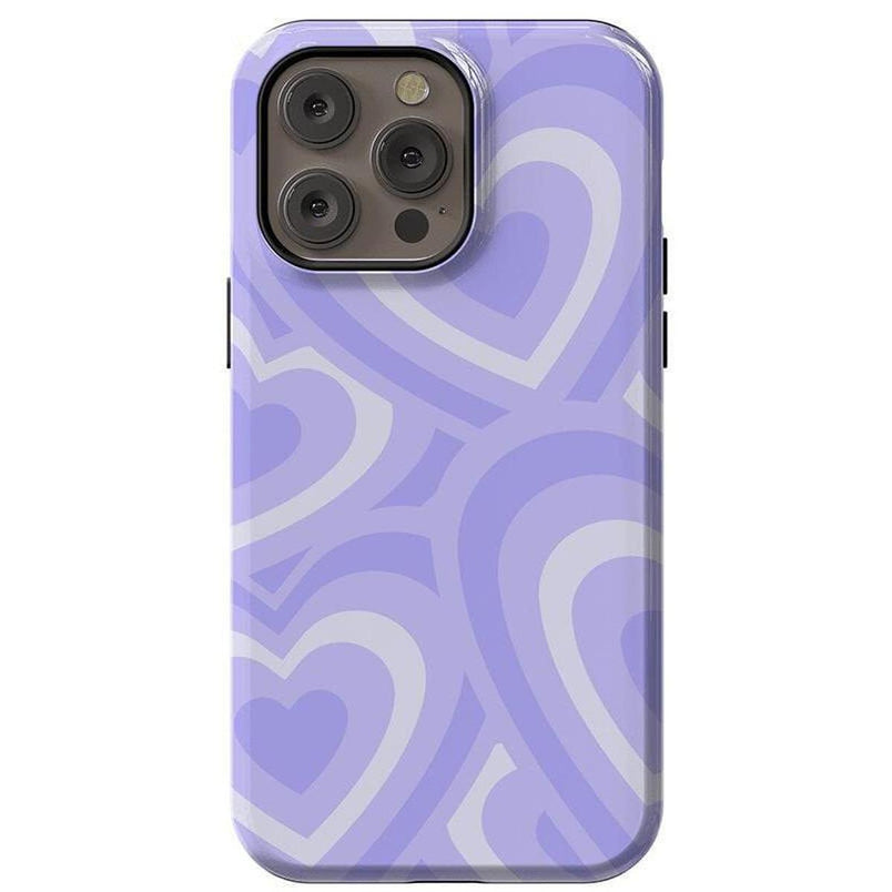 Love Song | Lavender Heart Case iPhone Case get.casely Essential + MagSafe® iPhone 14 Pro Max