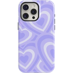 Love Song | Lavender Heart Case iPhone Case get.casely Essential + MagSafe® iPhone 15 Pro