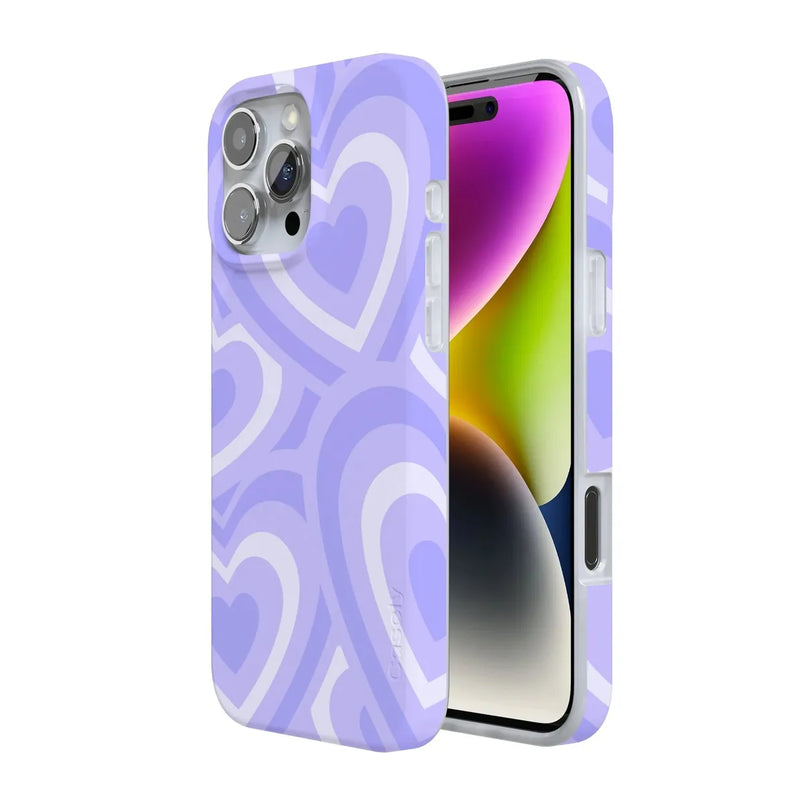 Love Song | Lavender Heart Case iPhone Case get.casely 