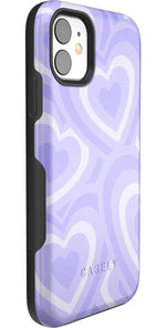Love Song | Lavender Heart Case iPhone Case get.casely