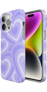 Love Song | Lavender Heart Case iPhone Case get.casely 