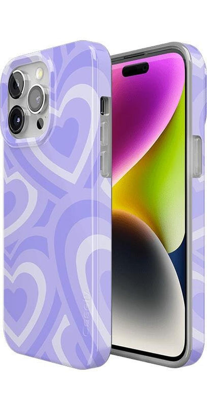 Love Song | Lavender Heart Case iPhone Case get.casely 