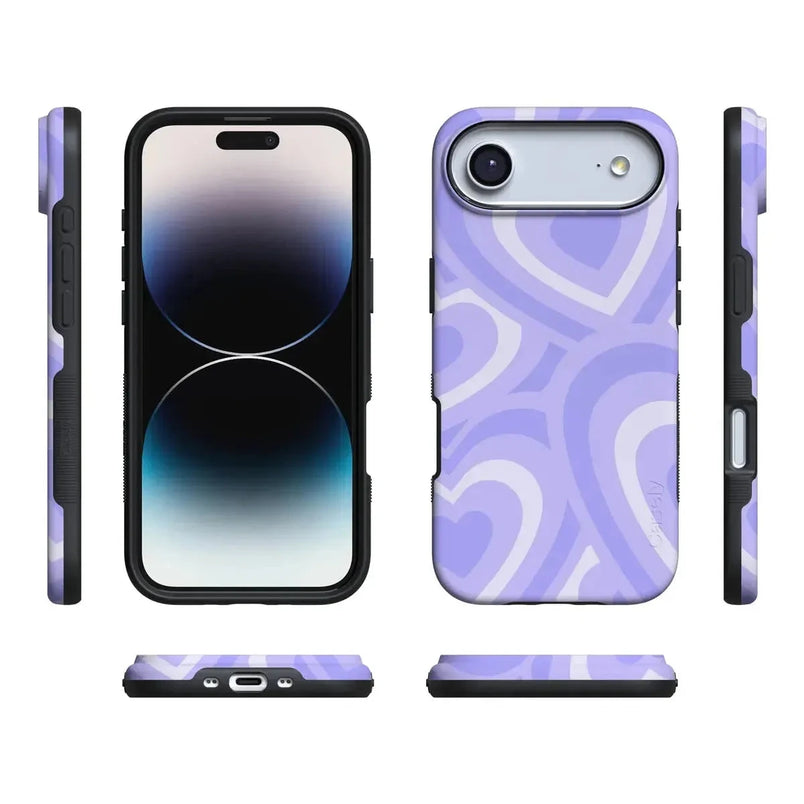 Love Song | Lavender Heart Case iPhone Case get.casely 