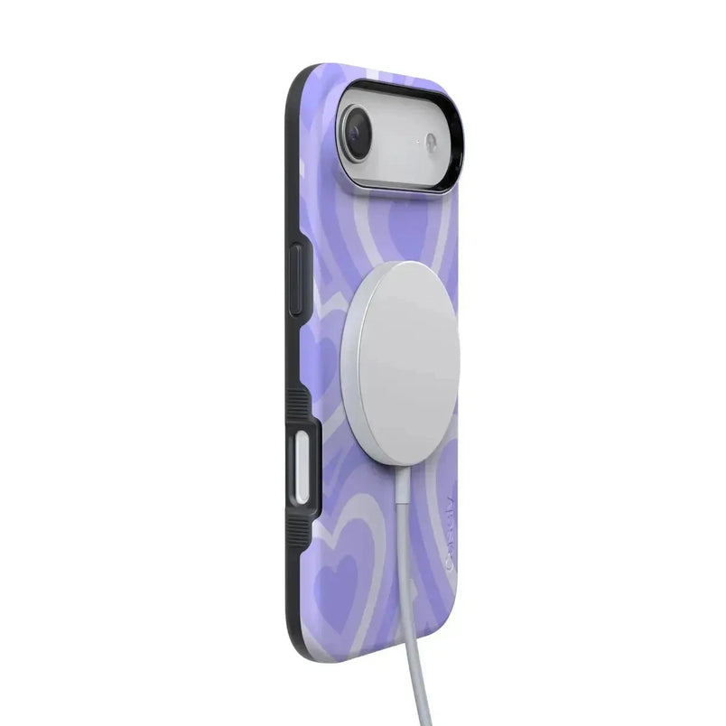 Love Song | Lavender Heart Case iPhone Case get.casely 