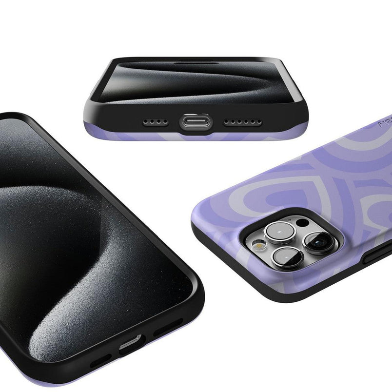 Love Song | Lavender Heart Case iPhone Case get.casely 