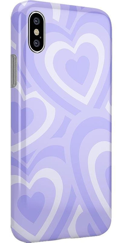 Love Song | Lavender Heart Case iPhone Case get.casely