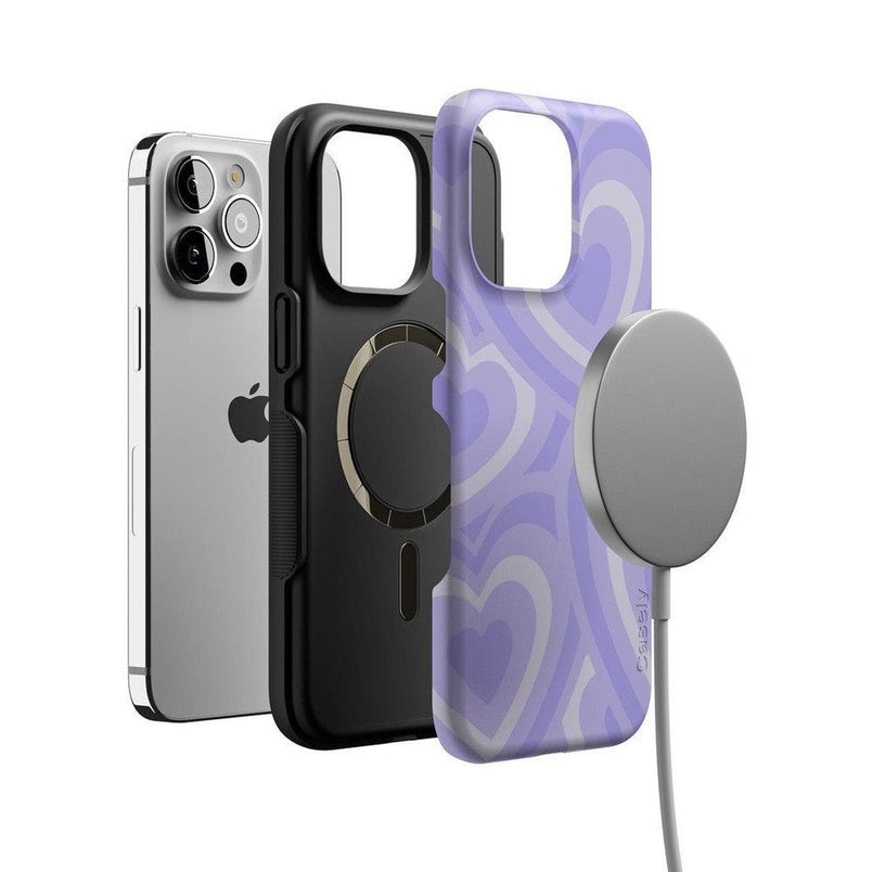 Love Song | Lavender Heart Case iPhone Case get.casely 