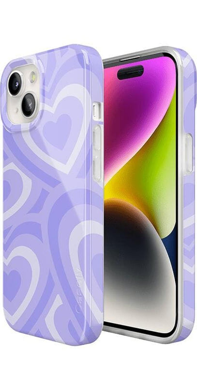 Love Song | Lavender Heart Case iPhone Case get.casely 