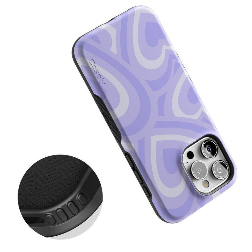 Love Song | Lavender Heart Case iPhone Case get.casely 
