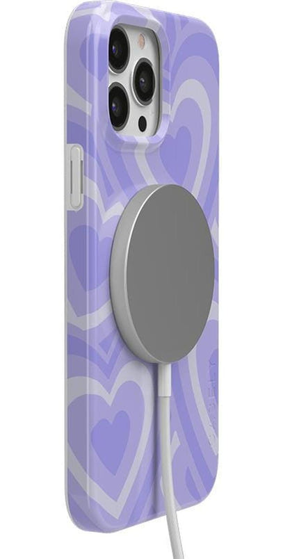 Love Song | Lavender Heart Case iPhone Case get.casely
