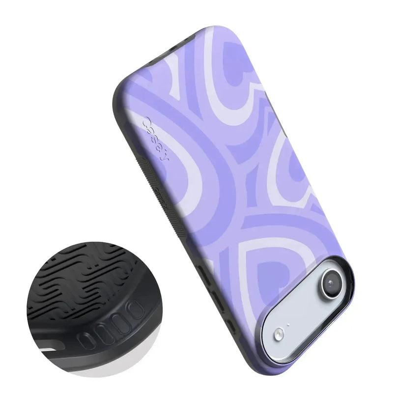 Love Song | Lavender Heart Case iPhone Case get.casely 