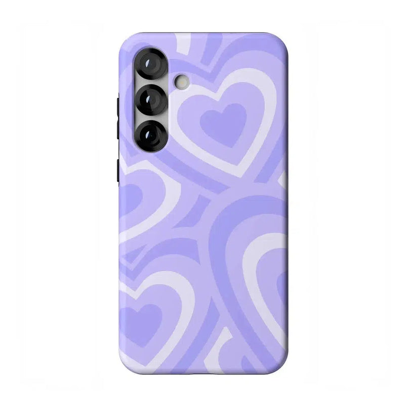 Love Song | Lavender Heart Samsung Case Samsung Case Casetry Essential + MagSafe® Galaxy S25 Plus 
