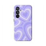 Love Song | Lavender Heart Samsung Case Samsung Case Casetry Essential + MagSafe® Galaxy S25 