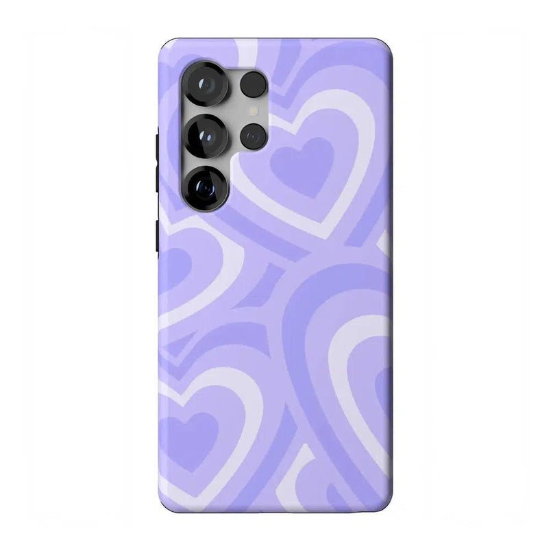 Love Song | Lavender Heart Samsung Case Samsung Case Casetry Essential + MagSafe® Galaxy S25 Ultra 