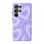 Love Song | Lavender Heart Samsung Case Samsung Case Casetry Essential + MagSafe® Galaxy S25 Ultra 