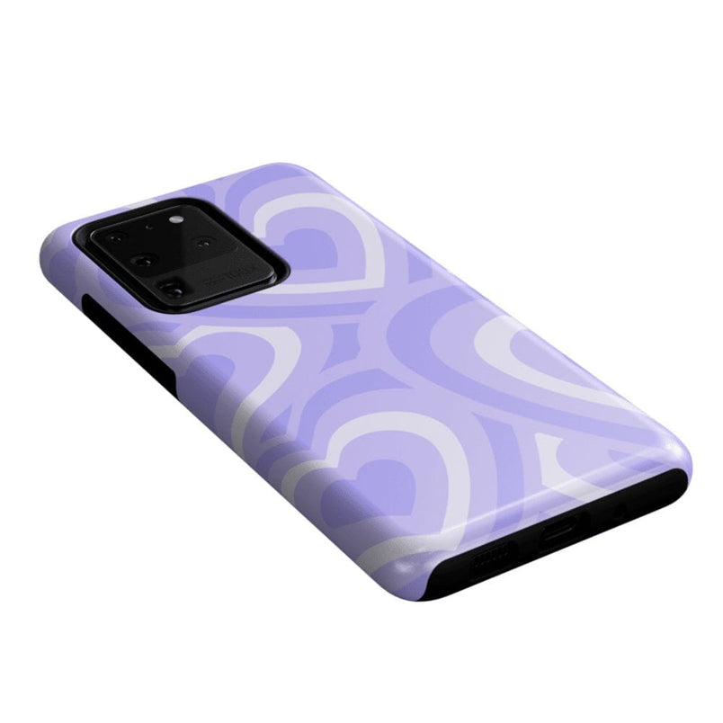 Love Song | Lavender Heart Samsung Case Samsung Case Casetry 