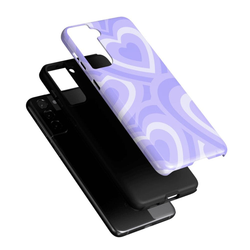 Love Song | Lavender Heart Samsung Case Samsung Case Casetry 